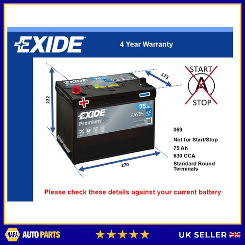 Battery fits daimler limousine - daimler,