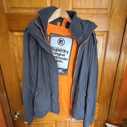 Superdry men navy orange - men's, navy/orange