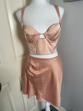 Oh Polly BNWT Satin Corset