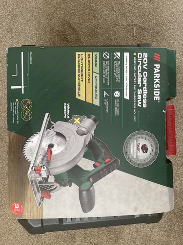Parkside 20v cordless - 20v, circular