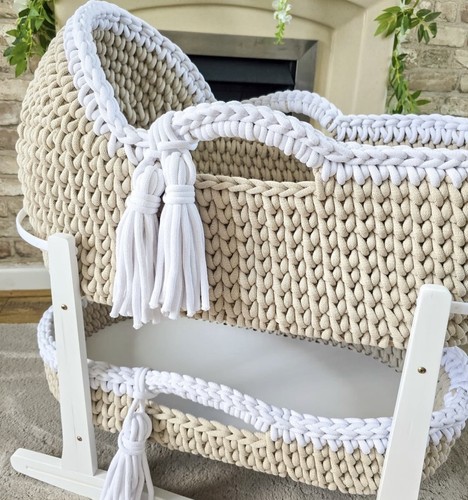 Crochet moses basket - moses,