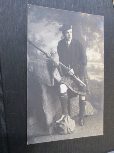 Postcard scottish military - scottish,