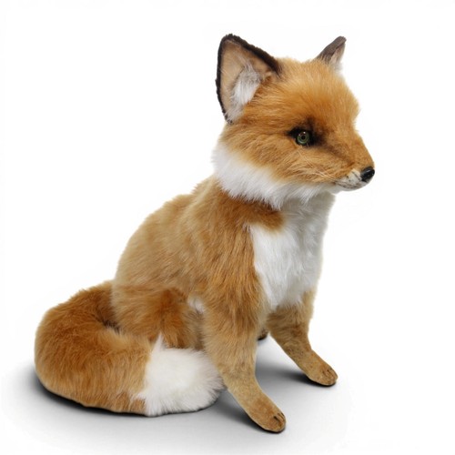 Hansa red fox plush soft - fox,
