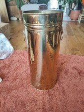 Vintage brass umbrella stand - umbrella,