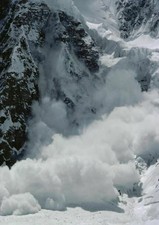 386693 Avalanche in Karakoram