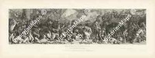 Antique print TRAFALGAR BATTLE