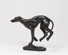 Greyhound Lurcher Running   Small - Solid  Bronze - Superb Gift