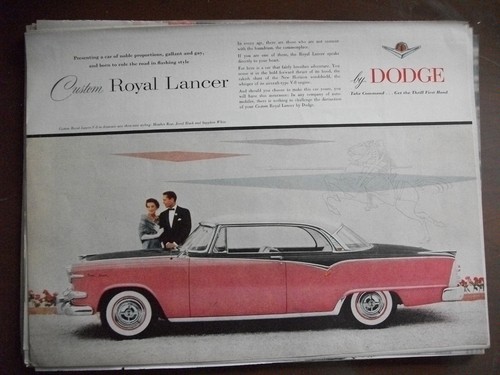 Vtg 1954 orig magazine - 1954, ad
