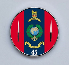45 Commando Royal Marines  Military  Lapel pin Badge 25mm