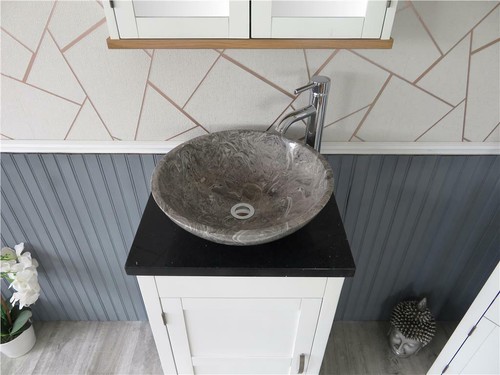 Cloakroom bathroom vanity unit - cloakroom,