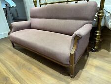 Lilac two seater sofa and