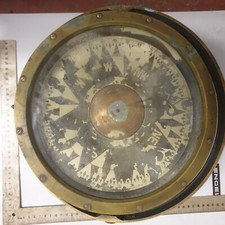 Large Vintage Kelvin Brass and