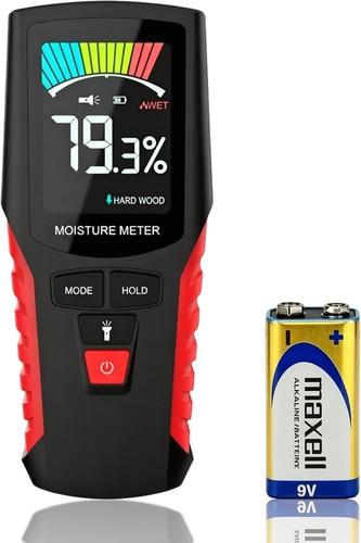 Pinless moisture meter - moisture, damp