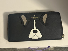 Kate Spade Boston Terrier French Bulldog Wallet
