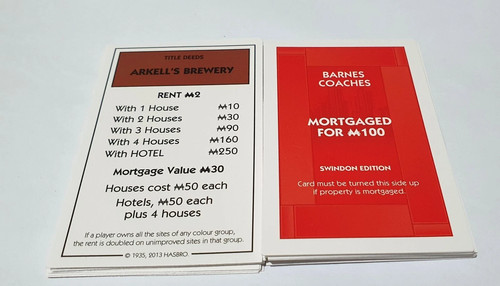 Full set monopoly - set,
