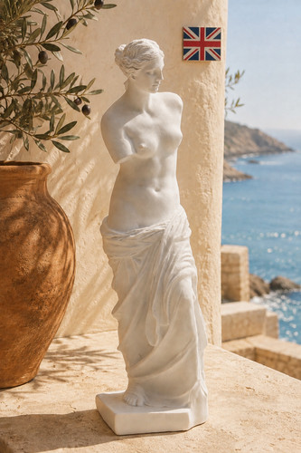 Roman greek goddess sculpture - roman,