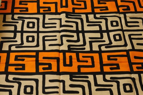 Beige and orange ethnic - beige,