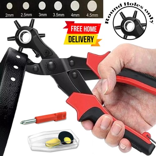 Leather hole punch - 10", power