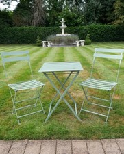 Green Metal French Cafe Style