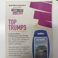 Top Trumps-  Wetherspoon Pubs