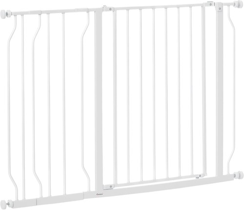 Pawhut dog gate - dog, wide