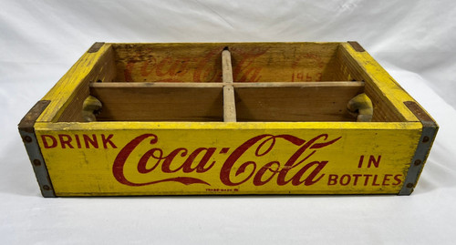 Vintage 1963 coca cola - 1963, wooden