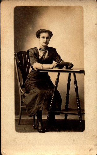 Vintage rppc photo - vintage, postcard