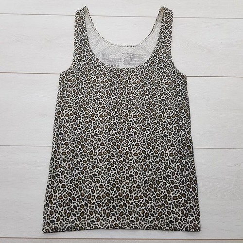 Casual leopard tank top size - tank,