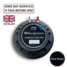 Wharfedale D-701 Compression Driver 8 ohms Replacement Diaphragm
