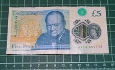AK14 857779 - NEW £5 NOTE ? BANK ? OF ENGLAND ??