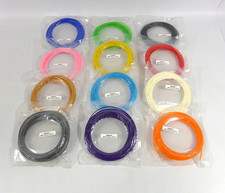 Box of 12 Juboury ABS Filaments for 3D Drawing Pen 32 Feet Mixed Colours