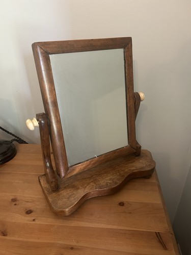 Wooden swing mirror - swing, late