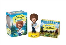Bob ross bobblehead with - bobblehead,