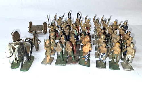 Vintage 25mm painted metal - vintage,