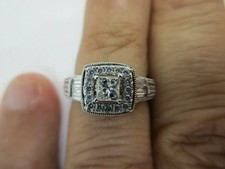 10K Gold Diamond Engagement