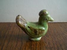 Antique Slipware Pottery Bird Whistle Lovely Rustic / Primitive Item