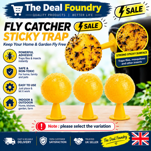 Pack indoor fly sticky traps - pack,