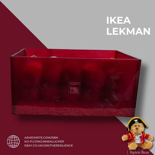 Ikea lekman storage box - lekman,