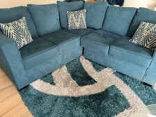 Custom Teal Couch Sectional