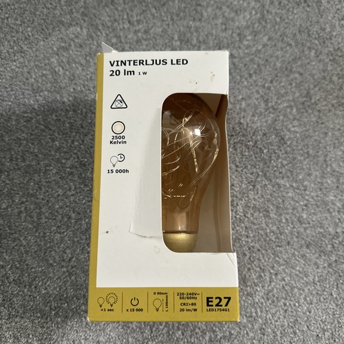 Ikea vinterjis led e27 fairy - ikea,
