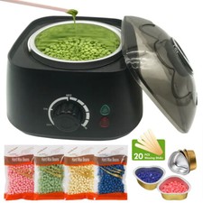 Wax Kit Wax Heater Warmer Pot Machine Depilatory Wax Beans Body Hair Removal ED6