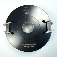 Spindle Moulder Cutter Block Steel Man 145 x 40/50 x 1 1/4" High Quality German 