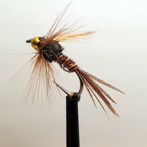 Barbless gold head - 3,