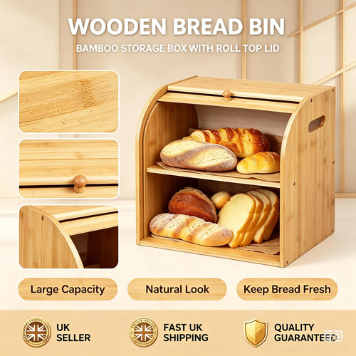 Bread bin tiers double - 2, layer
