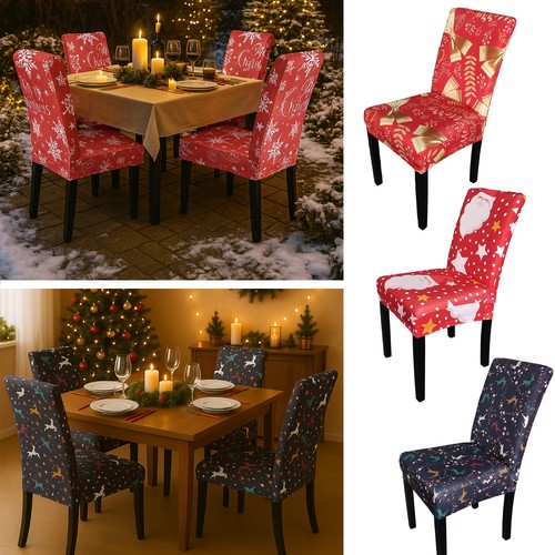 Dining chair covers christmas - chair,