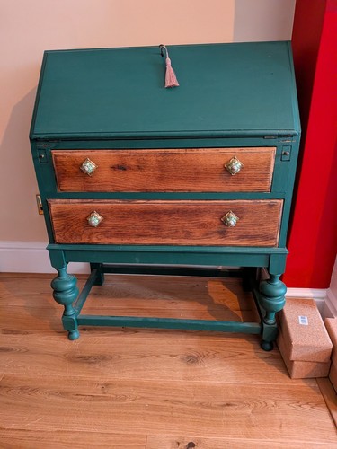 Wooden bureau writing desk - /writing,