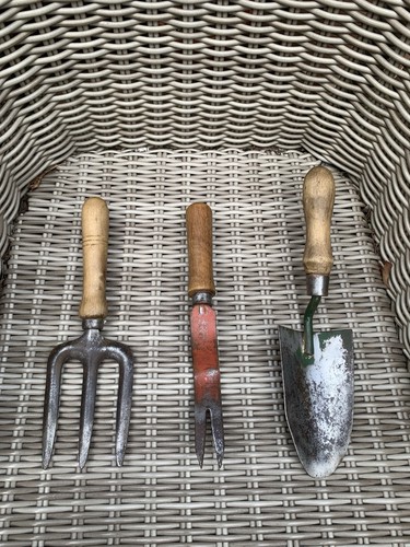 Vintage set garden - set, 3