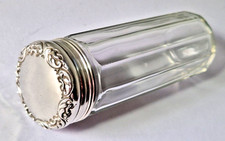 ANTIQUE PANEL CUT GLASS VANITY