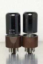 2x Rare BRIMAR 6SN7GT Valves