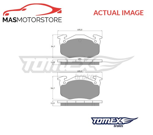 Brake pads set - set, pad